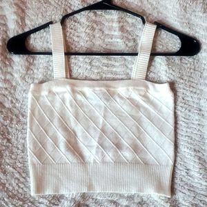 Kendall and Kylie white shirt size small